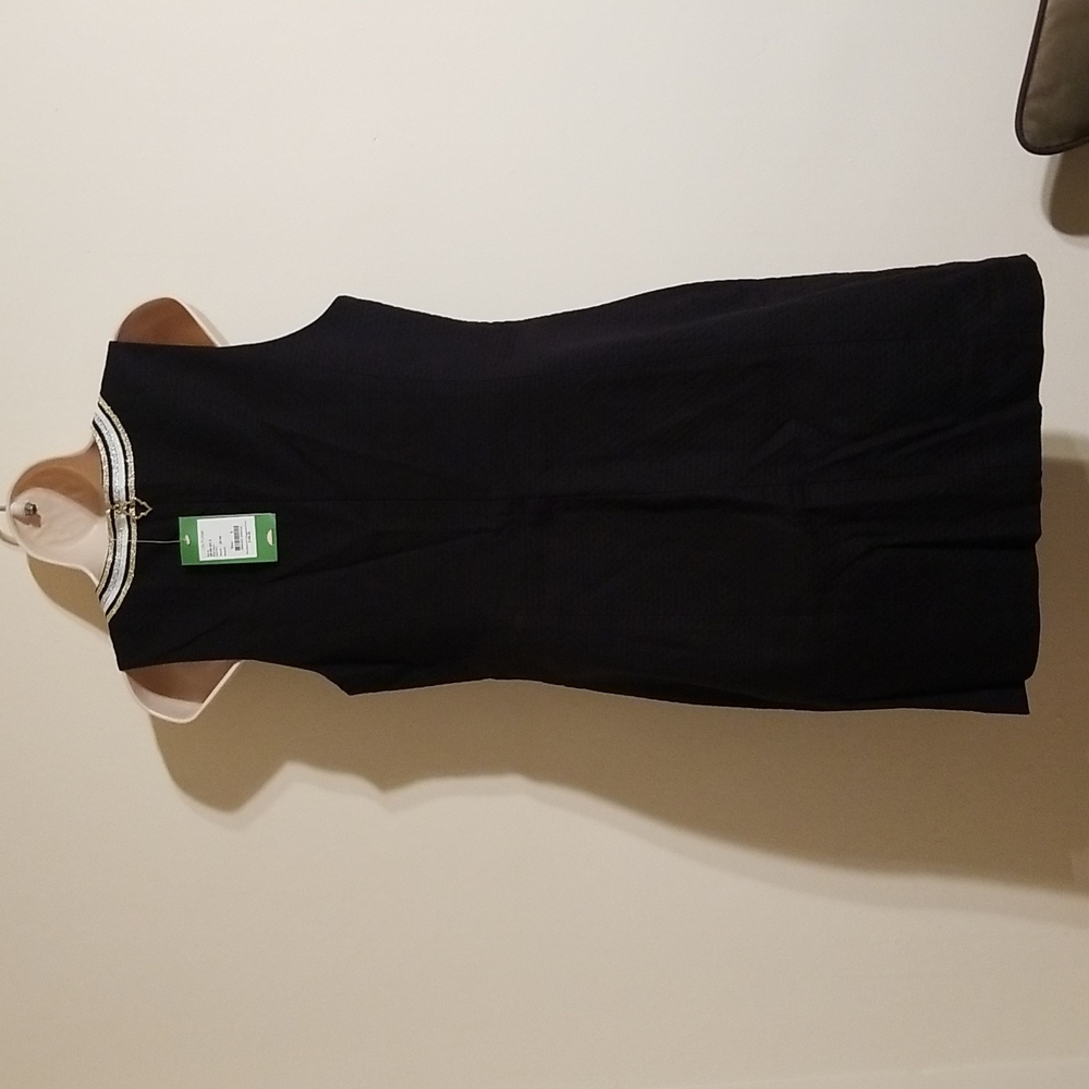 💃🕺Hp💃🕺Lilly pulitzer black Mila shift dress - Picture 11 of 17